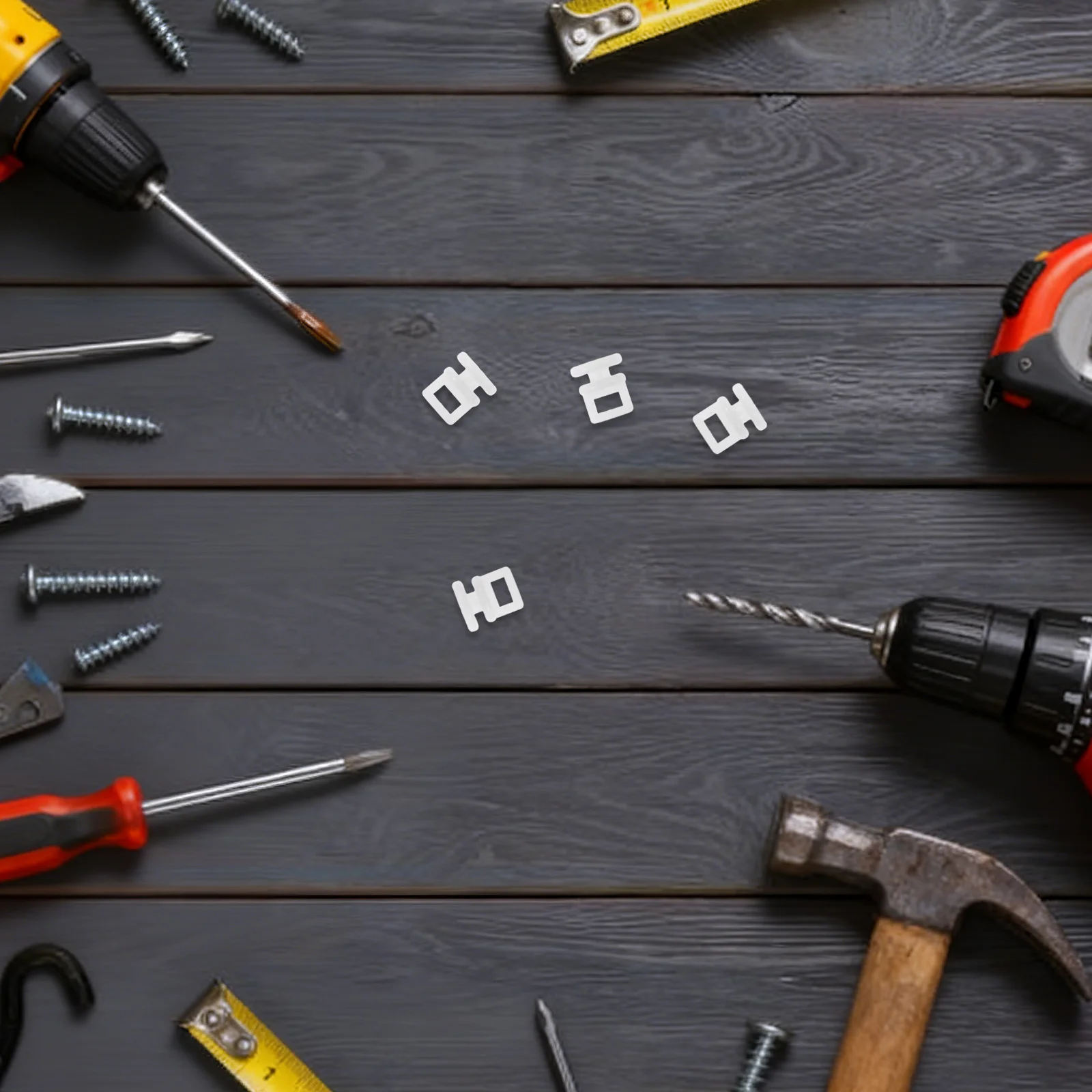 

200Pcs Curtain Slider Track Hooks Plastic Curtain Gliders for Ceiling Rail Systems Caravan Bus Drapes Replacement Rollers Silent