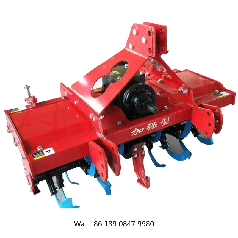 【Hot】Farm Tractor 3 Point Heavy Stubble Rotary Tiller Rotavator Rotary Tiller 3 Point