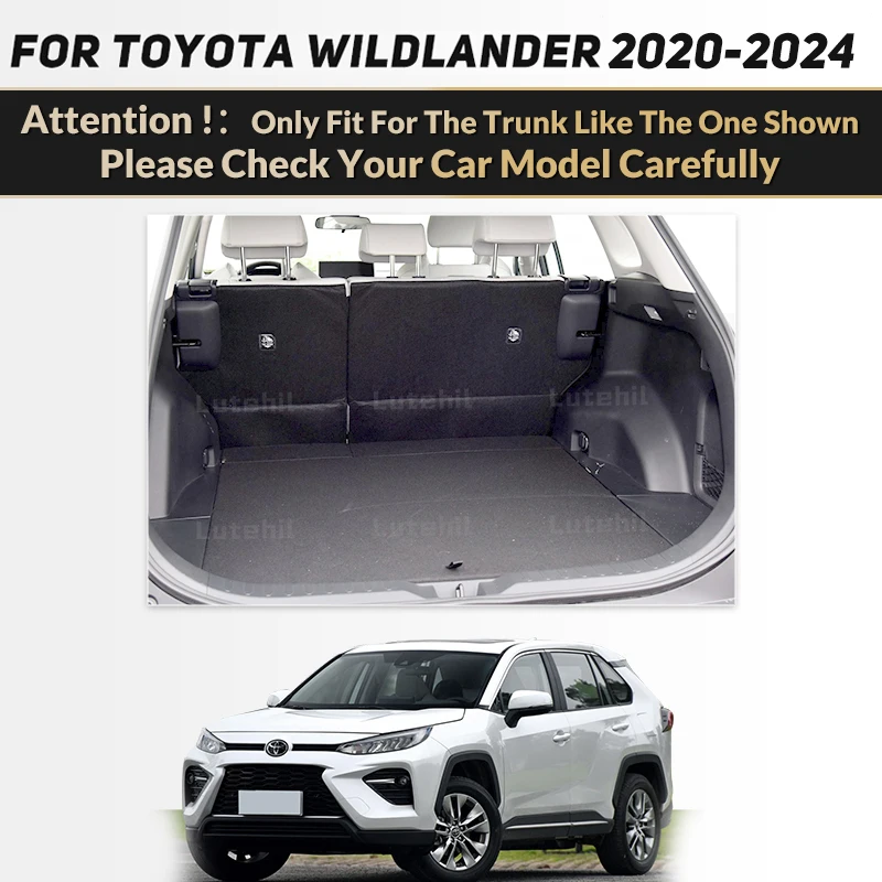 For Toyota Wildlander 2020-2024 23 22 21 Auto Full Coverage Trunk Mat Car Boot Cover Pad Cargo Liner Interior Accessories