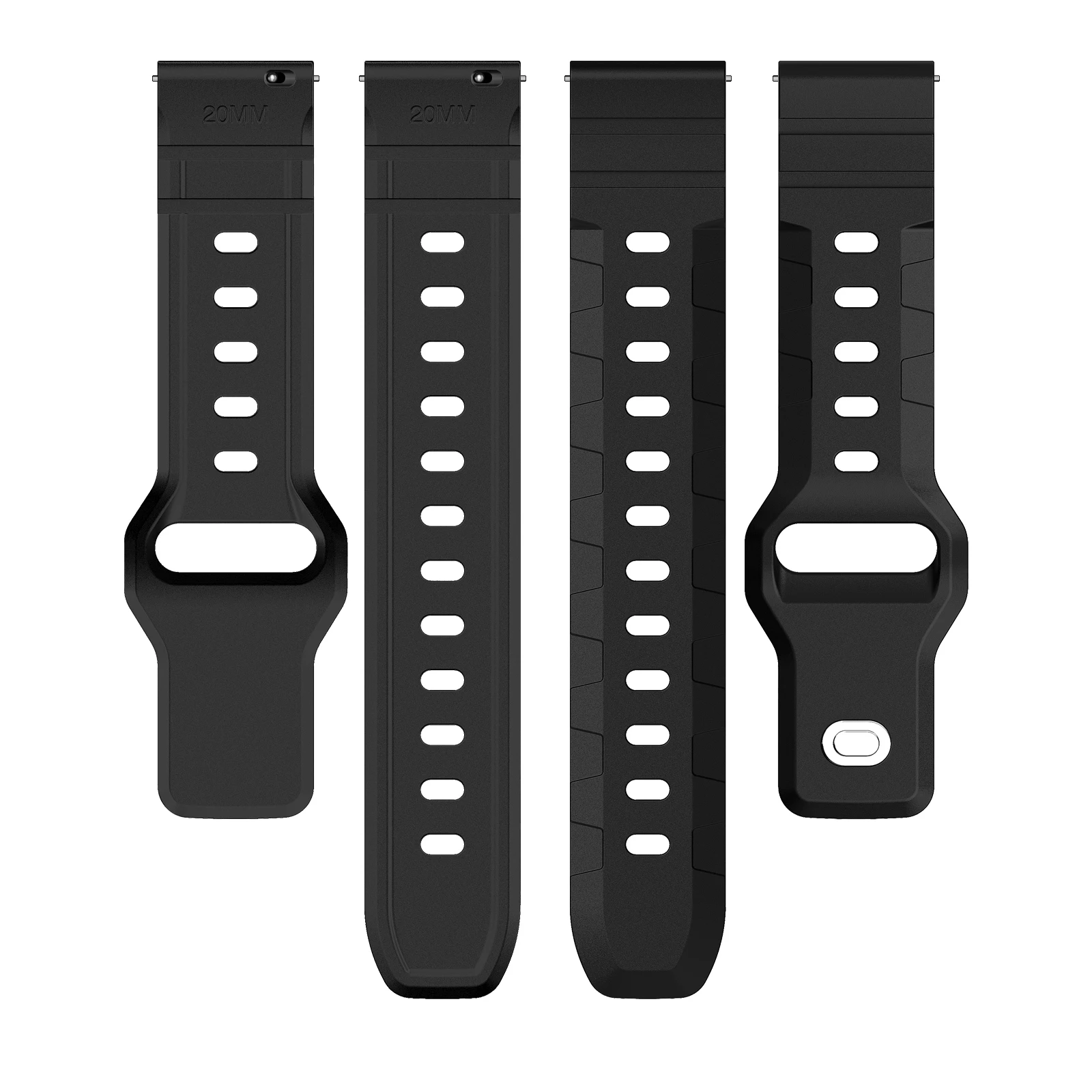 18mm 20mm 22mm Armband für Samsung Galaxy Uhr 4 5 6 44mm 40mm 5 pro 42/46mm 43/47mm Band aktiv 2 Gang S3 Rüstung Silikon armband