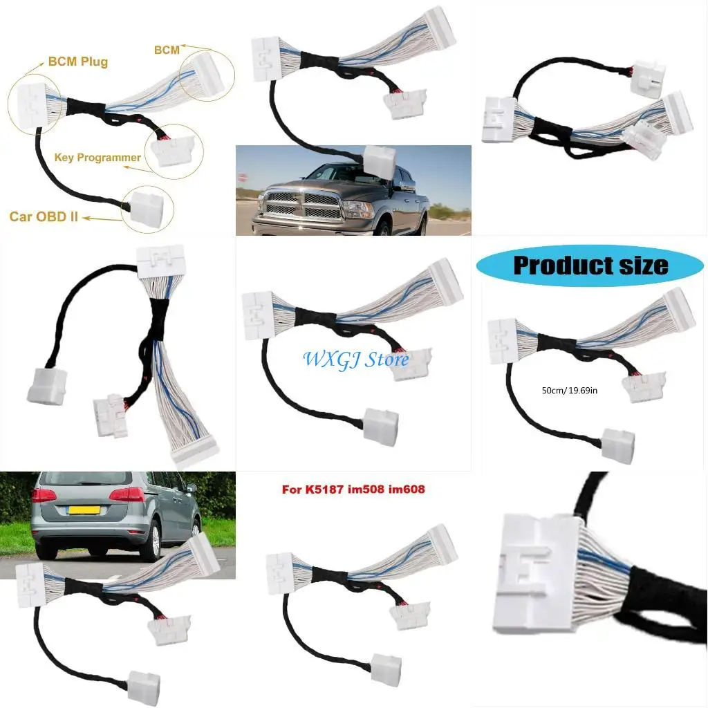 

37JE BCM Cable Auto Modifice Accessories Accessories 4a Ключ -ключ для замены кабеля Универсальный ключ кабель для IM508 IM608