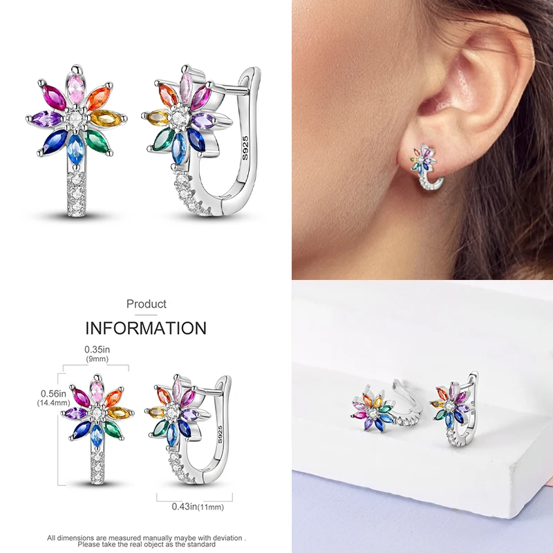 925 Sterling Silver Butterfly Moon Heart Star Music Earrings Pendant Beads Fits Oringinal Fine DIY Jewelry For Women Gifts