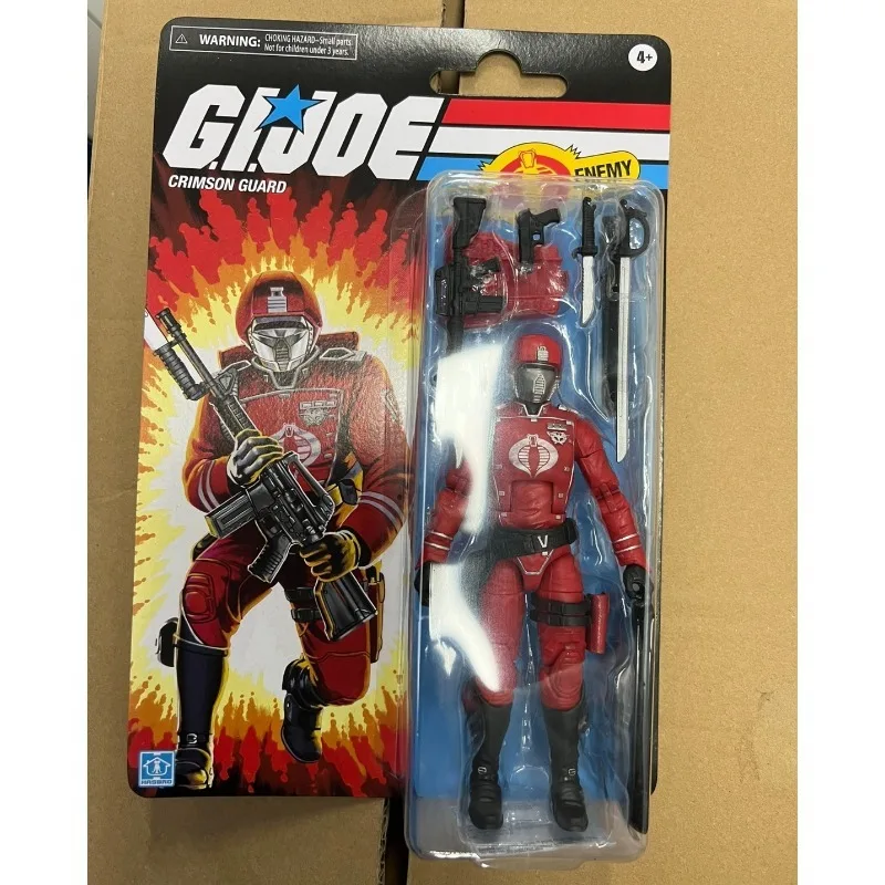 

New Original Hasbro G.I. Joe Classified Series Retro Crimson Guard Action Figure Model Toy Collection Hobby Gift