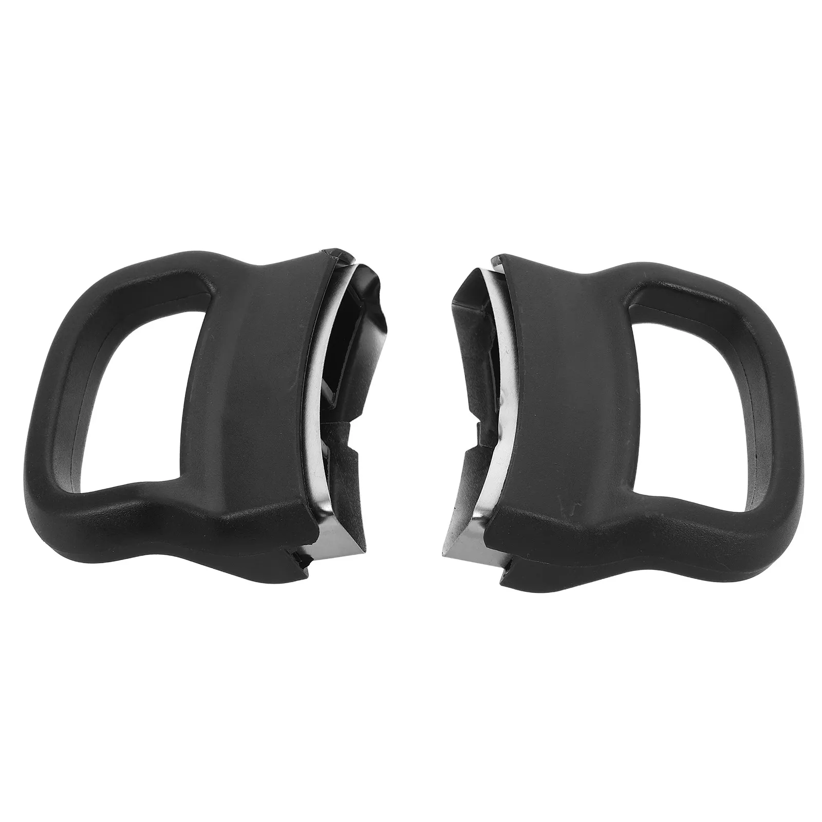 2 Pcs Soup Pot Handles Heat-resistant Cookware Handle Saucepan Pot Ears Replacement For Side Handles Black Detachable Hot Cover
