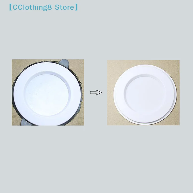 

1Pcs LED Spotlight Downlight O Rings White Lampshade Ring Adapter Concealed Spacers Shims Washers Light Stand Extension 【AliS8】