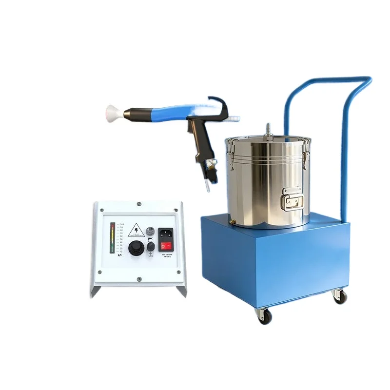 100KV high voltage electrostatic flocking machine
