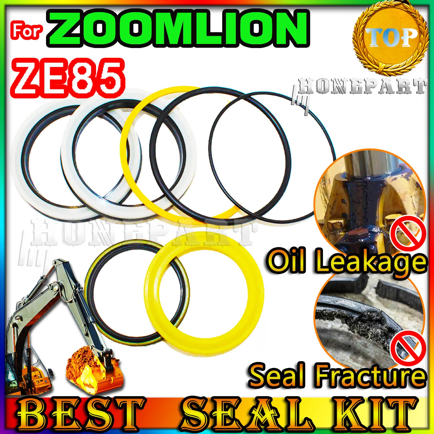 

Для экскаватора ZOOMLION ZE85, ремонтный комплект сальника, лучший надежный Mend proof, центральный поворотный пилотный регулятор, ножка инжектора, погрузчик PPC