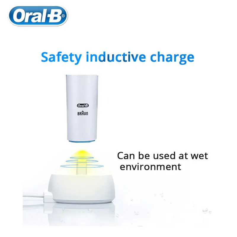 ต้นฉบับ Oral B Vitality ไฟฟ้าแปรงสีฟันหมุนประเภทไฟฟ้าแปรงฟัน Precision ทำความสะอาดฟันขาวป้องกันเหงือกของคุณ