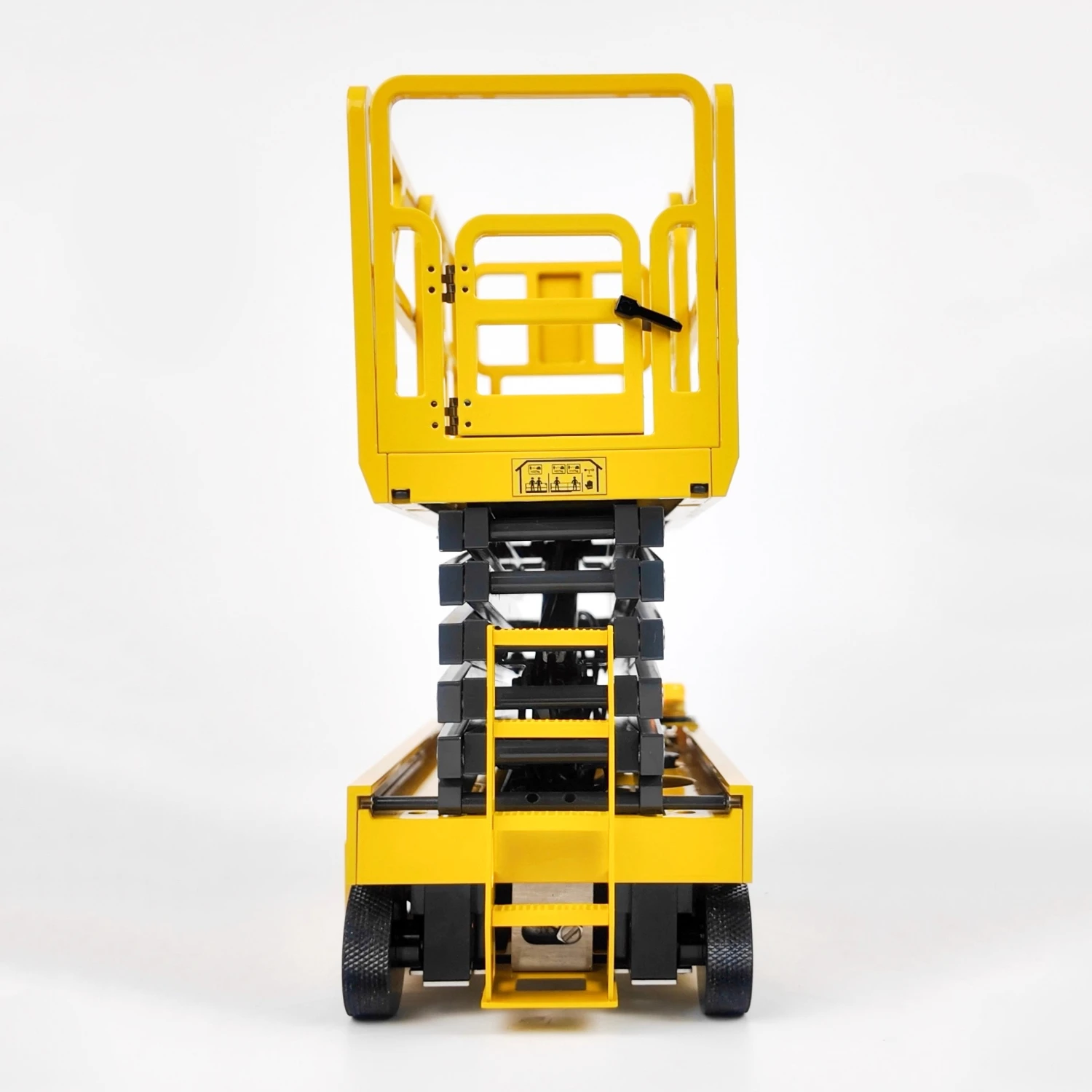 Veicolo idraulico da lavoro aereo RC 1/14 Simulazione in metallo Modello di veicolo da arrampicata Versione RTR con sistema di illuminazione Modello di auto RC giocattolo