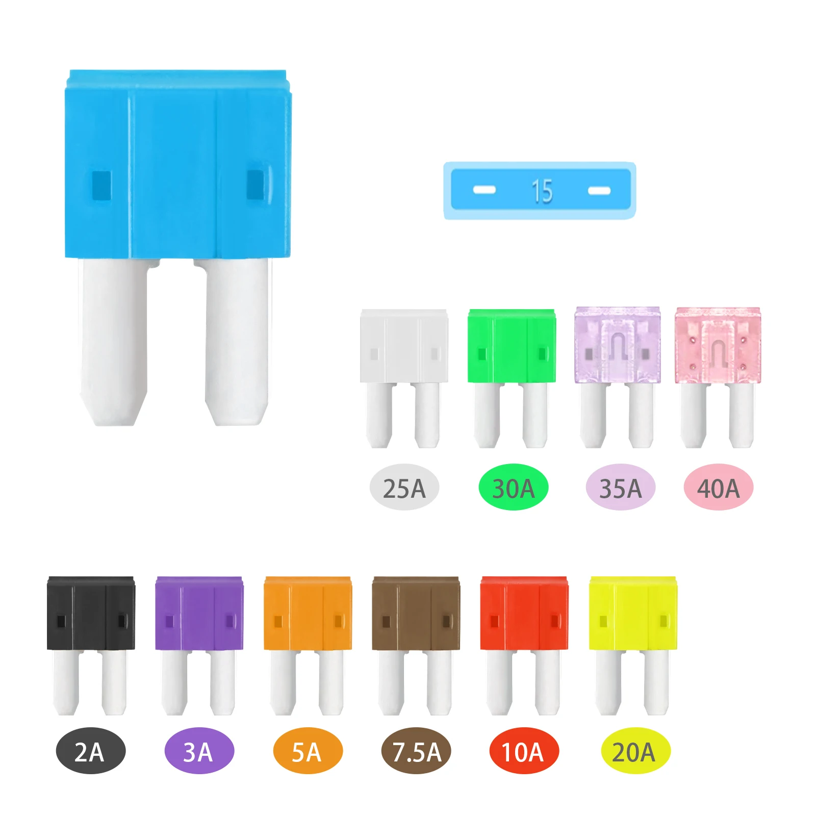 100PCS Micro 2 Fuse…