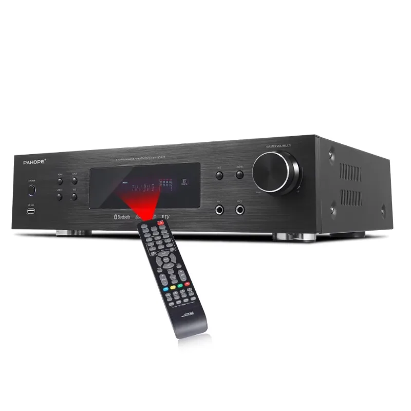 

5.1 Home Theatre Decoding Power Amplifier Digital DSP Professional Audio Amplifier Audio Processing Receiver