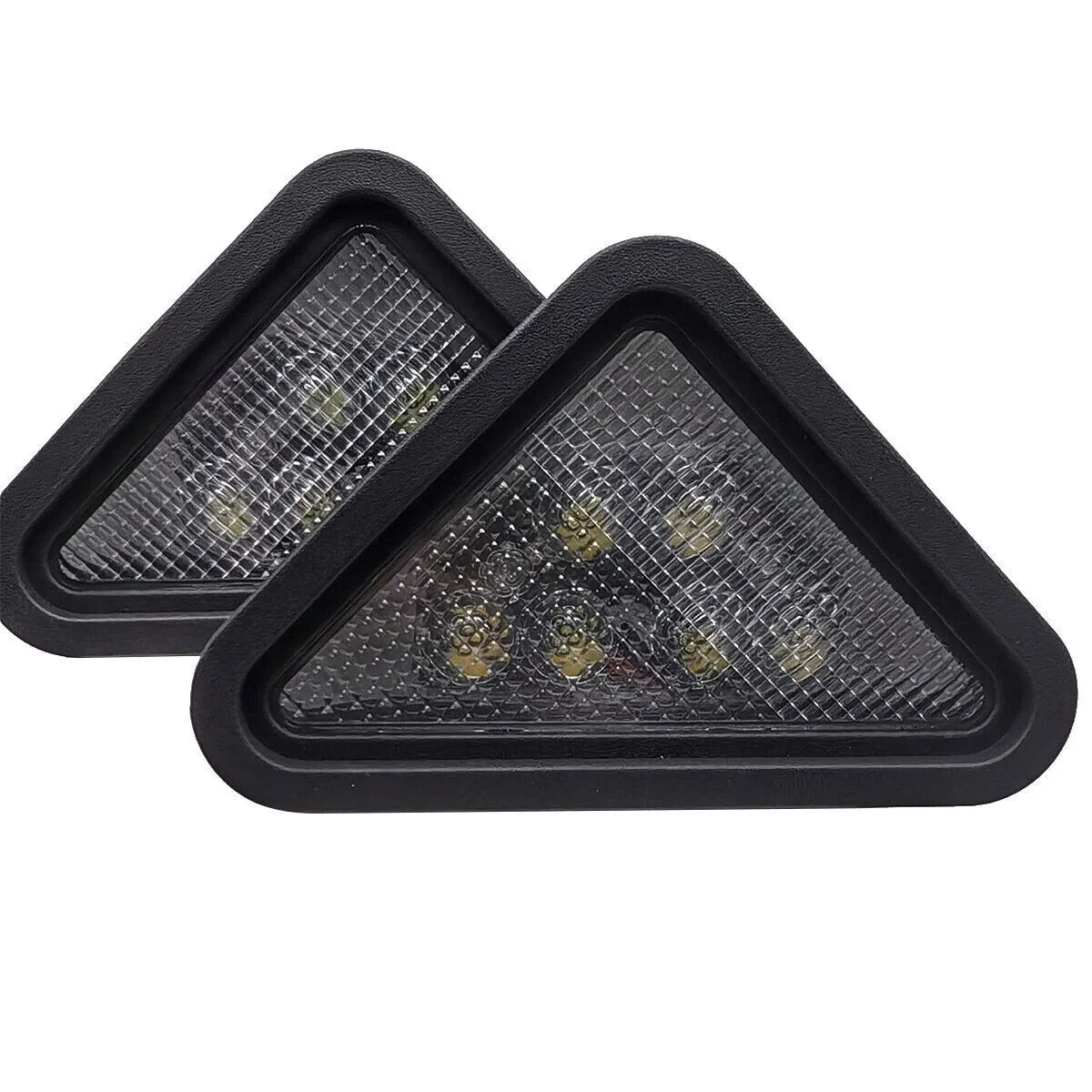 LED Headlight Kit Compatible with For Bobcat S175 S185 S205 S220 S250 S300 S330 Skid Steer Loaders Die Cast Aluminum Body