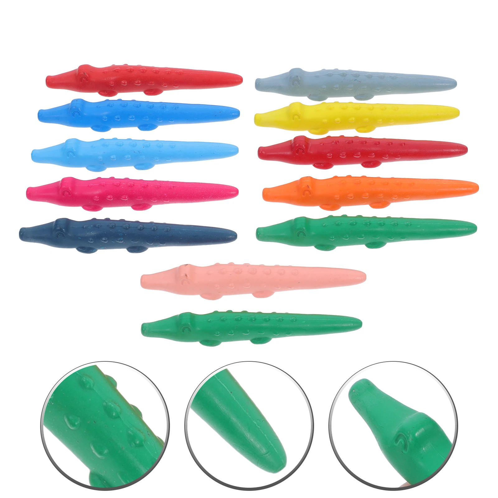 

12 Pcs Washed Crayons for Kids Car Window Paint Markers Washable Coloring Baby Erasable Bulk Classroom