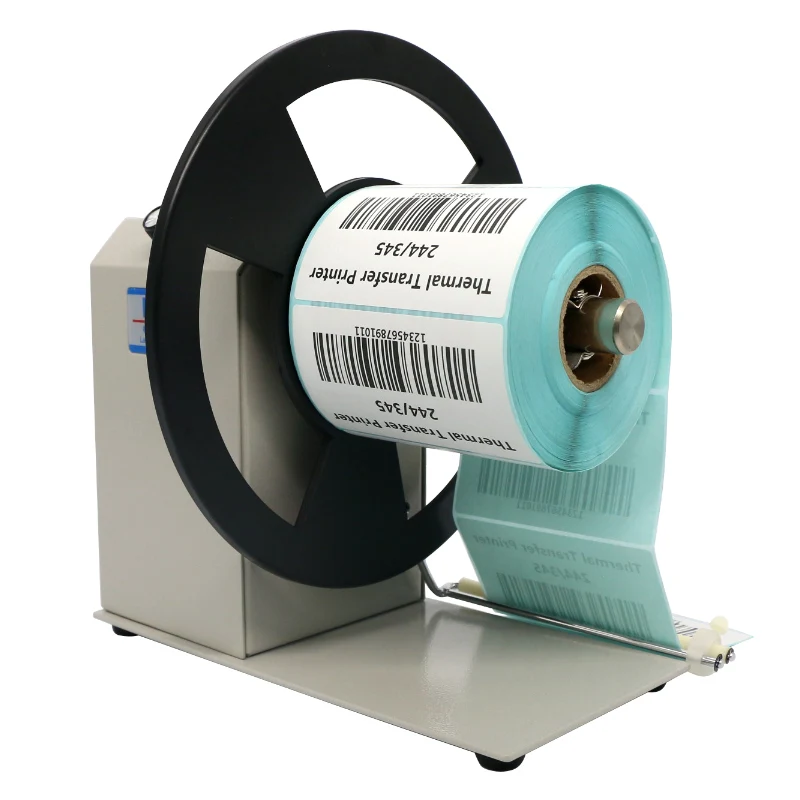 Two-way Rewinder Automatic Label Rewinding Machine Adjustable Speed Barcode Label Self-adhesive Barcode Machine
