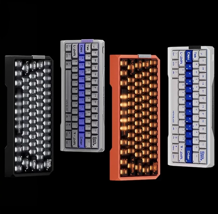 

Morkblade Mk60 Wired Magnetic Switch Mechanical Keyboard Keyboard Dual Lamp Position Aluminum 0.001mm Customized Keyboard Gifts