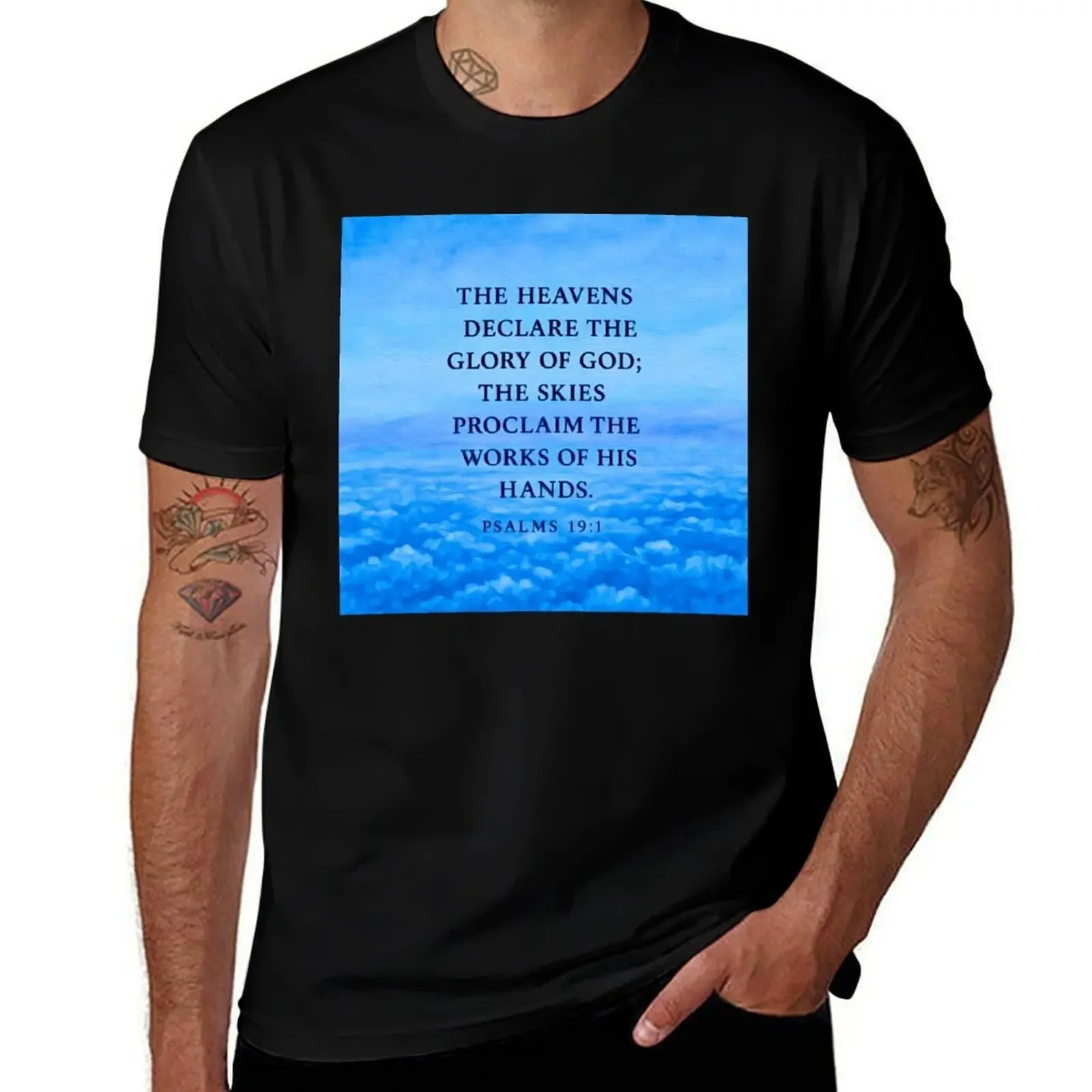 

Psalms 19:1 6 T-Shirt anime shirt Clothing vintage anime shirt croswit shirt man funny t shirts for men