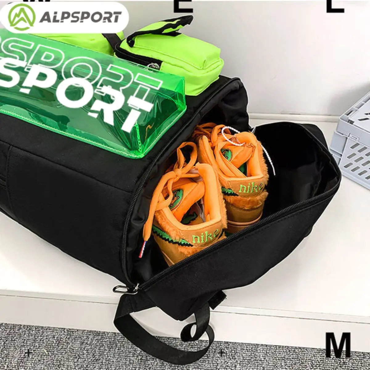 ALP Bunte multifunktionale Badmintonschlägertasche, personalisierte Schuhtasche, große Kapazität, Herren- und Damen-Sportrucksack, Alpsport