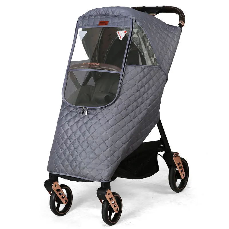 Windshield Baby Stroller Rain Cover Universal Warm Winter Baby Children Umbrella Car Windshield Cold Cover