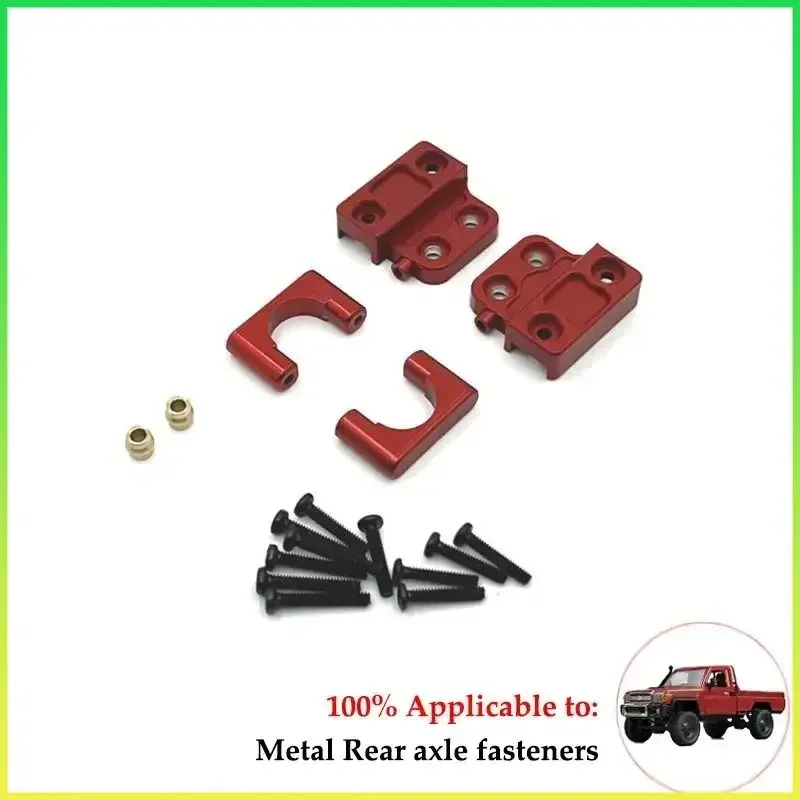 MN82 LC79 MN78 Metalowa oś przednia i tylna Podwozie Drążek łączący Mocowanie drążka Amortyzator Zestaw opon 1/12 RC Car Upgrade Parts