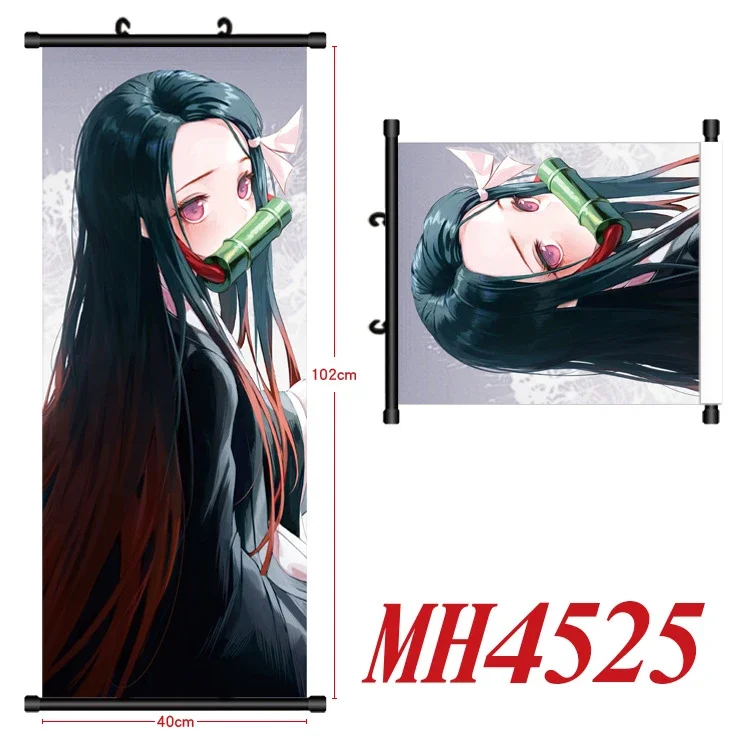 VIKAMA Anime Water Breathing Art Wall Scroll, 3 Designs, Wall Decor for Bedroom Living Room Dorm