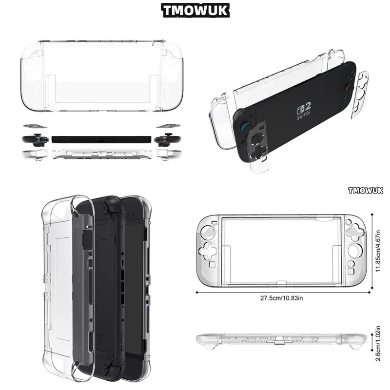 

For Nintendo Switch2 Dustproof Storage Box | Stylish Crystal Guard Cover