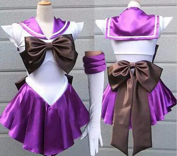 Disfraz Sexy de Sailor Moon para mujer, uniforme de Japón, guantes, sombreros, película de dibujos animados, disfraz de Halloween, vestido de fiesta de lujo para niñas