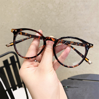 Unisex Vintage Retro Round Optical Glasses Frames Women Men Anti Blue Light Eyeglasses Frame Transparent Spectacle High Quality