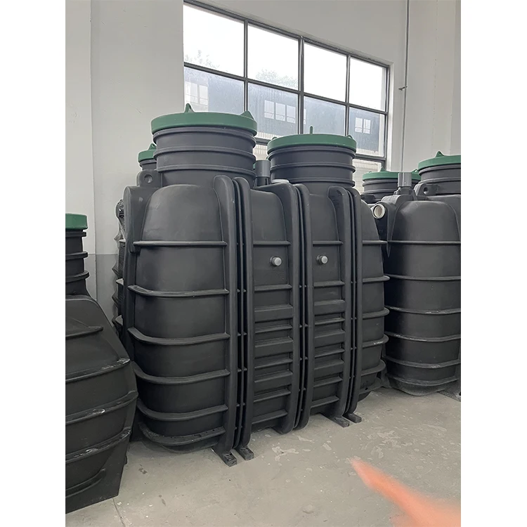 Serbatoio di purificazione delle acque reflue domestiche nel trattamento delle acque reflue domestiche decentralizzato senza potenza o manutenzione.