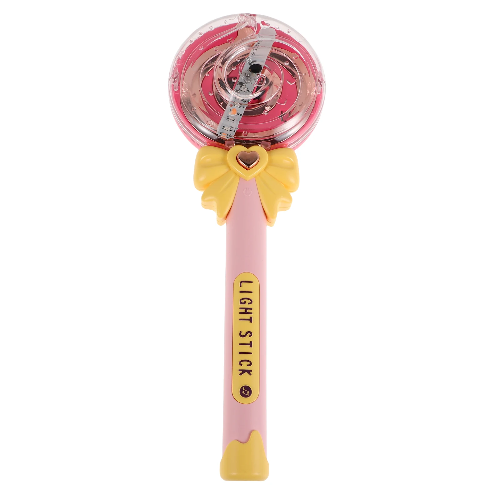 

Glitter Light Up Lollipop Wands With Music Kids Fairy Stick For Little Girls Rotate Playtime Pretend Princess Kids Lighted Wand