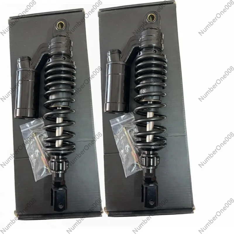 Applicable To 2-piece Motorcycle Universal 300mm -360mm Rear Regulating Air Shock Absorber