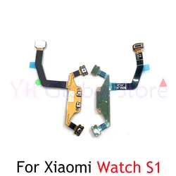 For Xiaomi Watch S1/Mi S1 1.43 Inch Power On Off Switch Volume Smartwatch Side Button Flex Cable Repair Parts