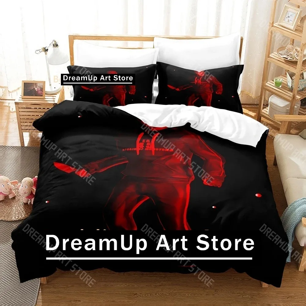 3D Printed Afraid of Monsters 45 Bedding Set for Boys Girls Duvet Cover Pillowcase Twin Queen King Full Single Double Sizes