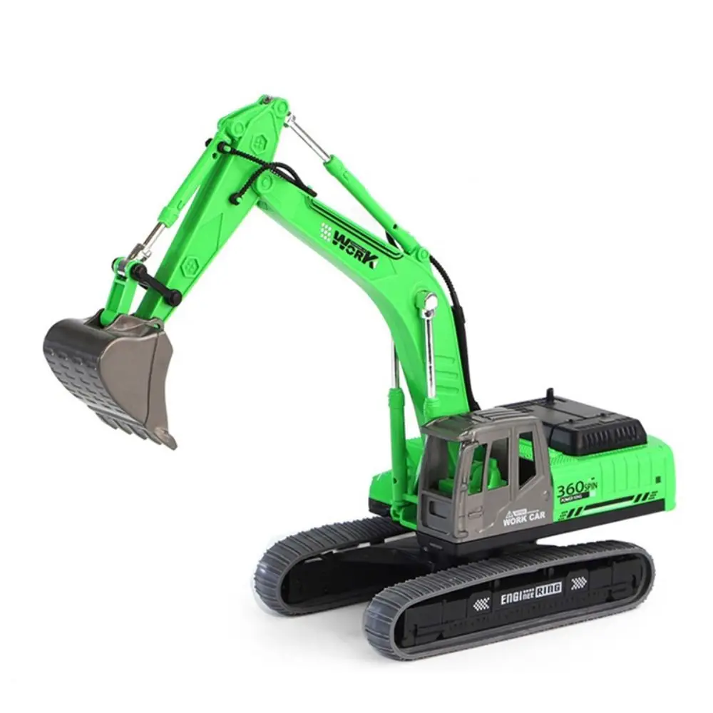 

Simulation Excavator Model Flexible Joints Desk Ornaments Engineering Vehicle Rotatable Pull Arm Construction Vehicle Model