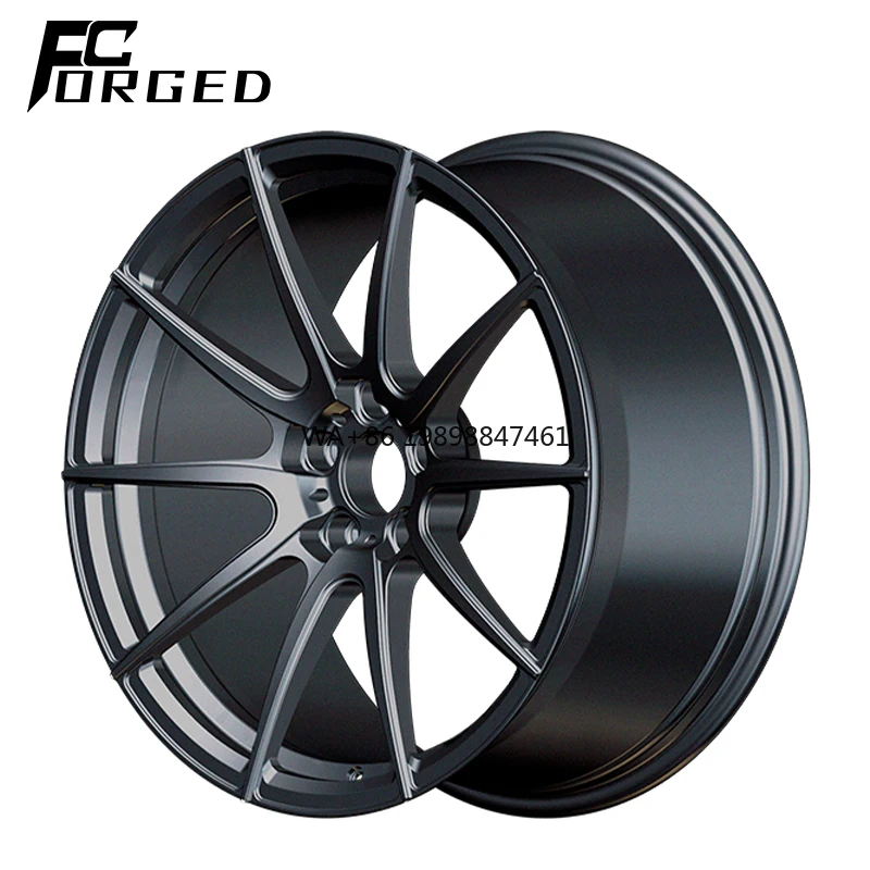 

FcForged 6061-T6 Custom Aluminum Alloy Wheels 5x108 5x112 5x114.3 5x120 5x130 Car Wheels for Lightweight Sports Cars