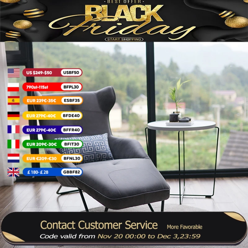 

Nordic Modern Living Room Chair Recliner Design Sturdy Relaxing Chair Lounge Comfortable Muebles De Sala Home Decorations