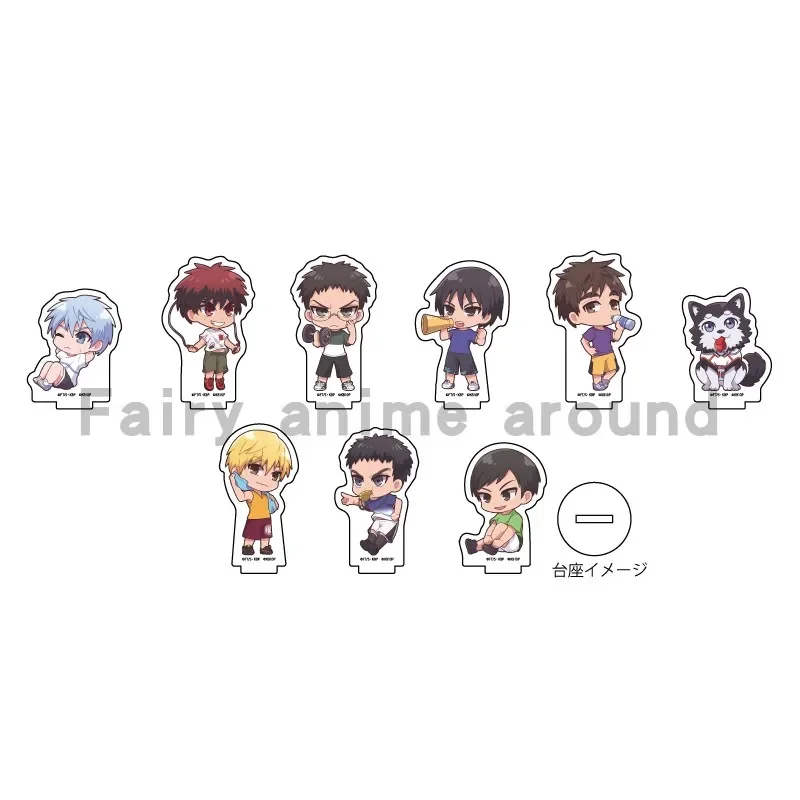 Anime Seijuro Akashi Atsushi Murasakibara Shintaro Midorima Mini Figure Doll Tetsuya Taiga Acrylic Stand Model Cosplay Toy Gift