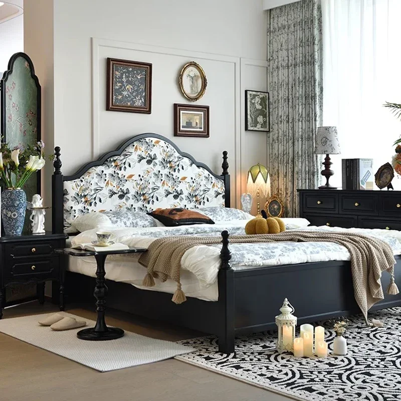 Bedroom Double Massage Bed Luxury Modern Sofa Human Dog Bed Wooden Design Frame Simple Sleeping Cama Solteiro Home Furniture