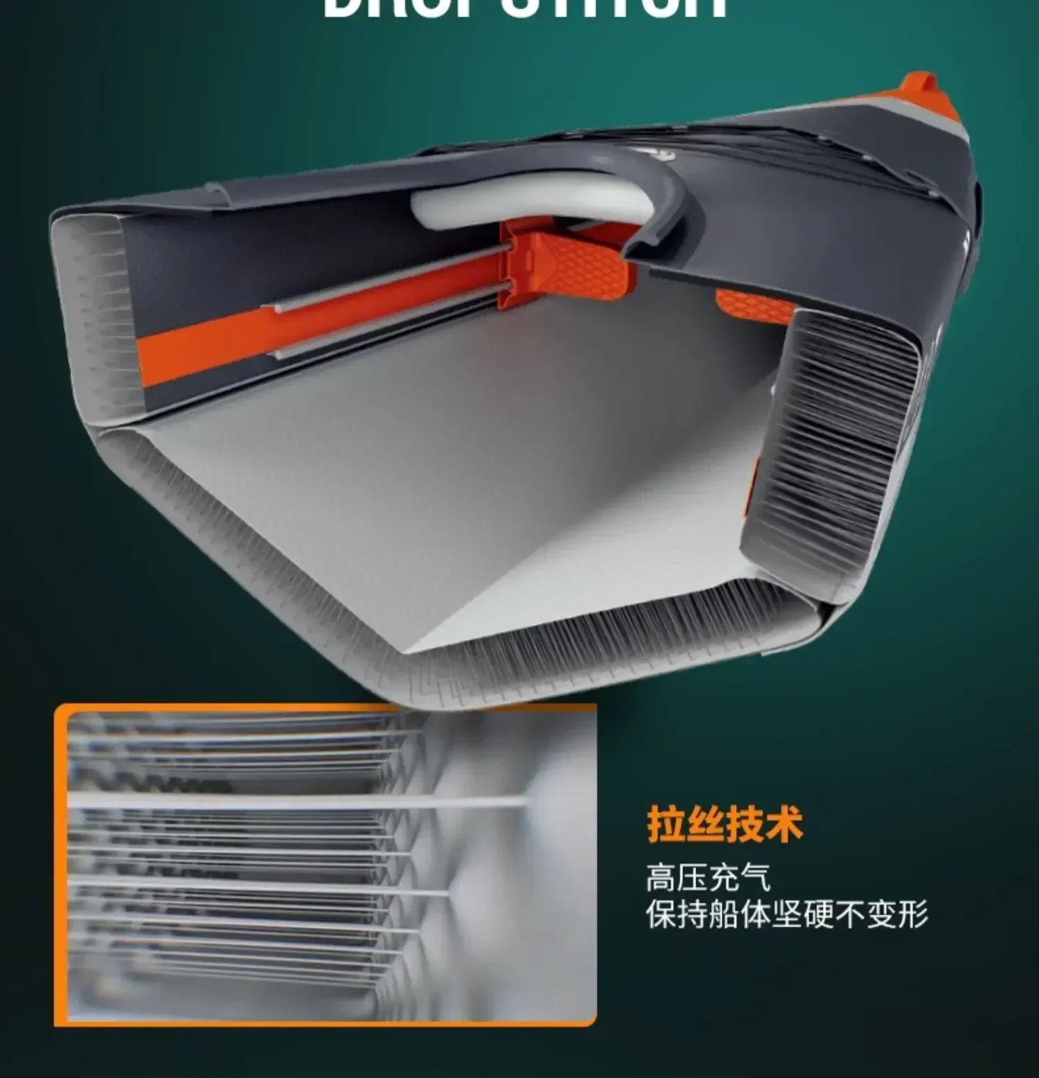 Kayak Innovation X500 Inflatable Boat Canoe Single Folding Ocean Like Hard Boat