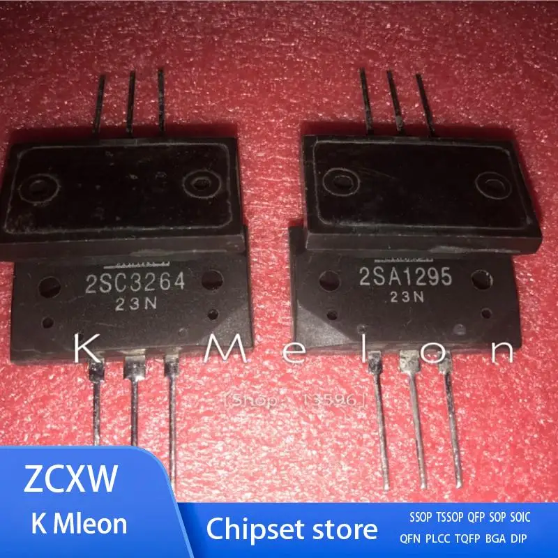 2Pairs/Lot  2SA1295 + 2SC3264 MT-200  NPN + PNP  