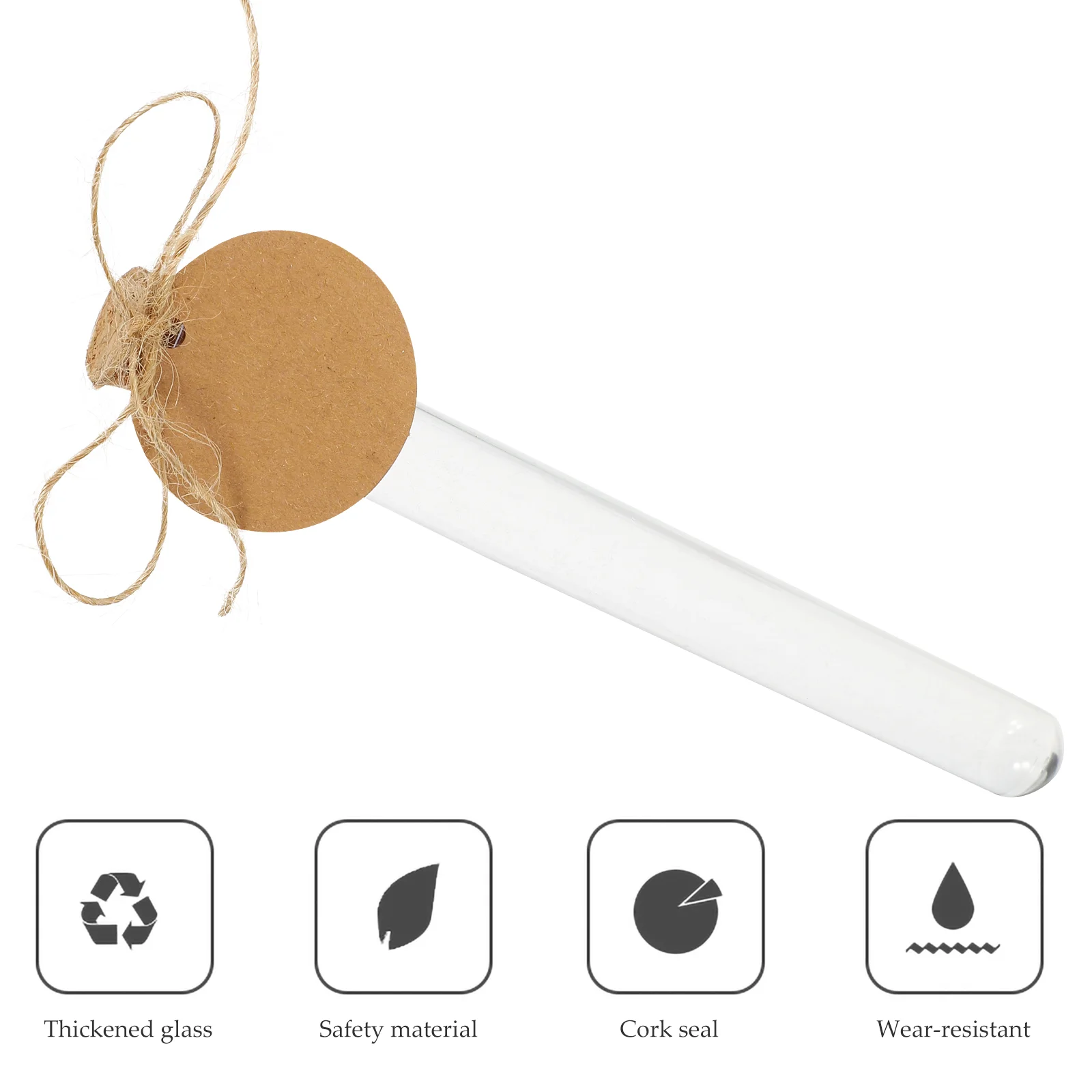 Reagenzglas-Set, Röhrchen, DIY-Tester, Aufbewahrung mit Kappen, Behälter, Kork, Papier, Stopper, Rack