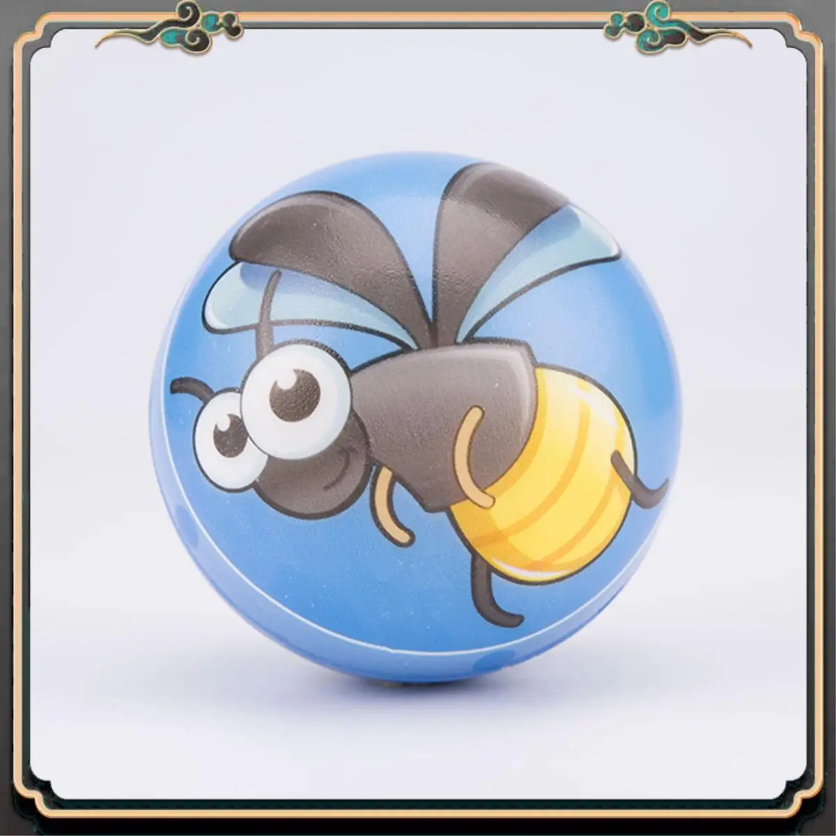 ASMA-12 Pcs 6.3Cm Cartoon Insect Foam Ball Relief Hand Wrist Exercise Balls For Children Adult