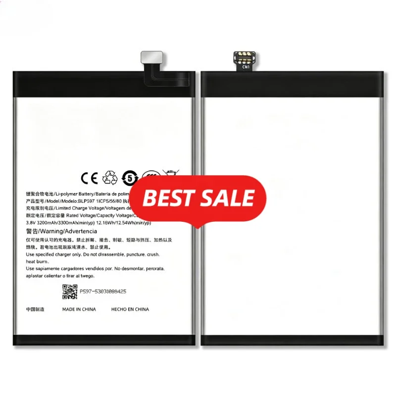 BLP597 for OPPO OnePlus 2/1+2 Phone Battery 0 Cycle High Quality Capacity Battery Replacement Bateria Grade A Cell with Tools