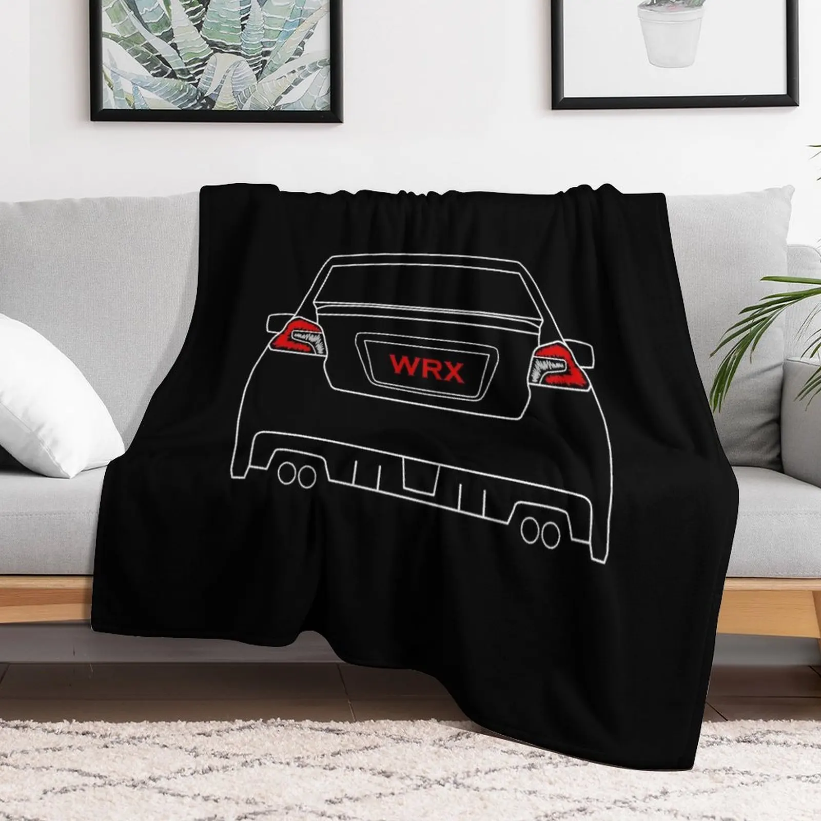 

Wrx sti Throw Blanket Moving Designers Blankets