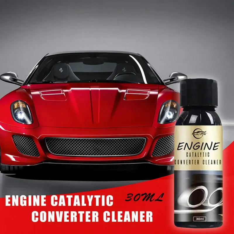 30ML Automotive Car Engine Catalytic Converter Cleaner Car Additive Multipurpose Carbon Deposit Remove Car Engine Cleaner