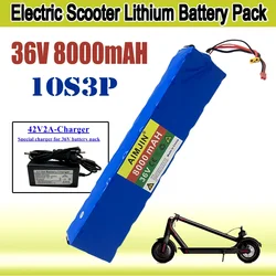 10S3P 36V 8000mAh 8.0Ah Electric Scooter Battery 18650 Lithium ion for Xiaomi M365/1S Special Battery Pack