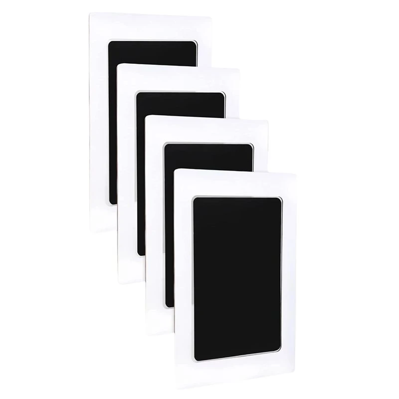 ABXE-Inkless Baby Hand Print Kit, Clean Touch For Newborn Keepsake& Pet Claw Marks, 4-Pack, Mess-Free Ink Pad Footprint