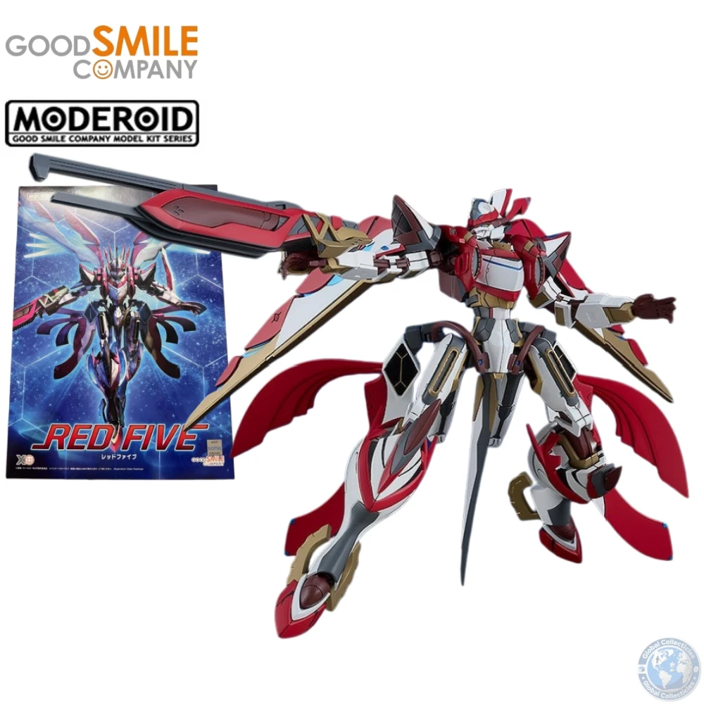 

GSC Official Licensed MODEROID Series Majestic Prince Red Five Assembly Plastic Model Kit Anime Snap Fit Beginner Level 14+