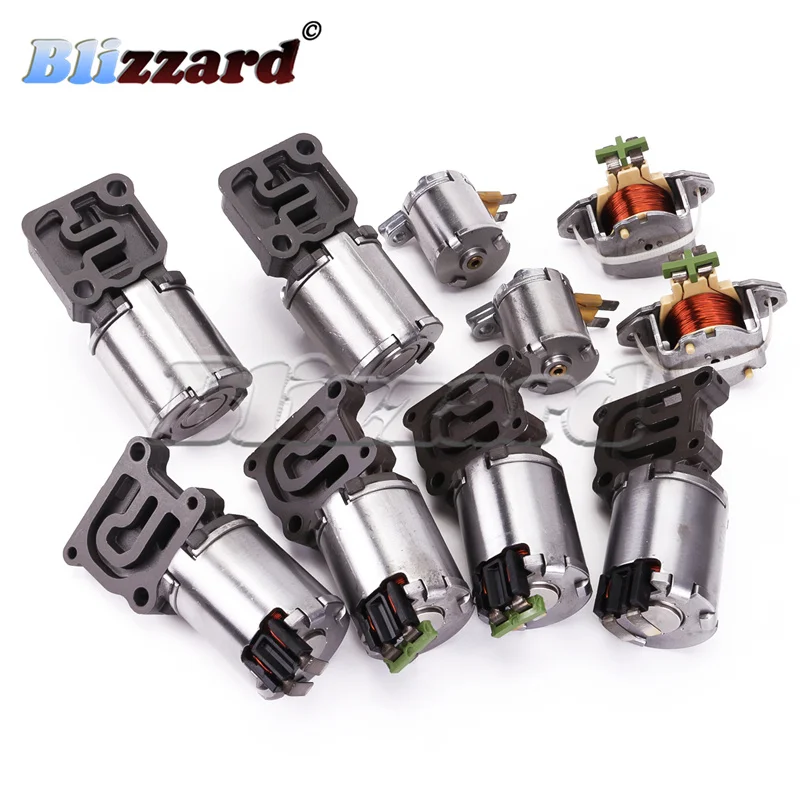 10PCS 0B5 DL501 Transmission Valve body Solenoids For AUDI A4 A5 A6 A7 Q5 Shift Solenoid DL501 7-SPEED