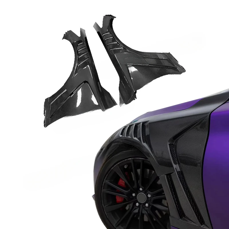 

Real Carbon Fiber Car Front Side, Vehicle Modified Exterior Accessory