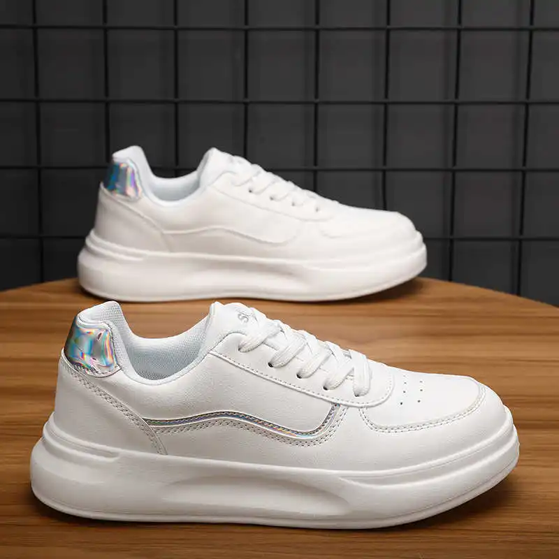 

Осенние женские белые кроссовки на высокой подошве, повседневная женская обувь, спортивные ботинки, 2025 г, Snaeker, популярные товары, Tenys, комфорт